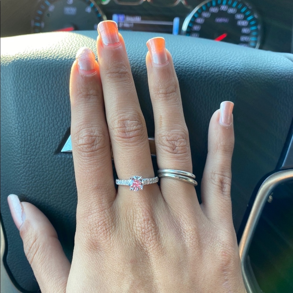 Tolkowsky Diamond Ring